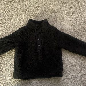 Cozy fleece with pockets